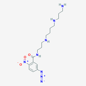 (5-Azido-2-nitrobenzoyl)spermine