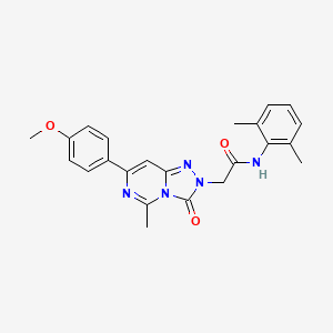 N-(2,6-dimethylphenyl)-2-[7-(4-methoxyphenyl)-5-methyl-3-oxo[1,2,4]triazolo[4,3-c]pyrimidin-2(3H)-yl]acetamide