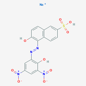 molecular formula C16H10N4NaO9S+ B1496476 Metachrome Brown V CAS No. 3838-30-0