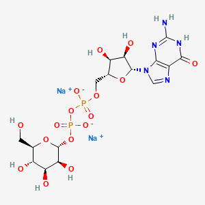 molecular formula C16H23N5Na2O16P2 B1496479 GDP-D-mannose disodium salt CAS No. 148296-46-2