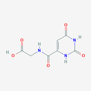 N-[(2,6-dioxo-1,2,3,6-tetrahydropyrimidin-4-yl)carbonyl]glycine