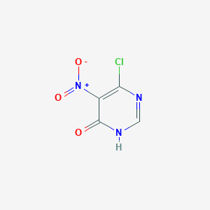 molecular formula C4H2ClN3O3 B1496491 6-Chloro-5-nitropyrimidin-4-ol CAS No. 3137-56-2
