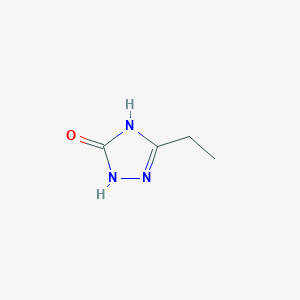 molecular formula C4H7N3O B1496511 3-Ethyl-1,4-dihydro-1,2,4-triazol-5-one 