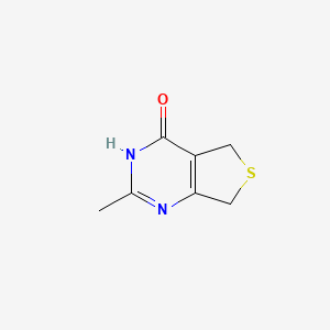 molecular formula C7H8N2OS B1496512 5,7-Dihydro-2-methylthieno[3,4-d]pyrimidin-4-ol CAS No. 5719-23-3