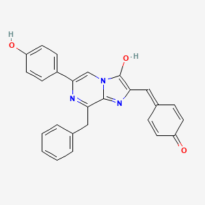 molecular formula C26H19N3O3 B1496532 Dehydrocoelenterazine 