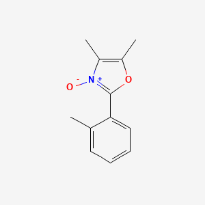 Oxazole,4,5-dimethyl-2-(2-methylphenyl)-,3-oxide