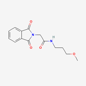 2-(1,3-Dioxo-1,3-dihydro-isoindol-2-yl)-N-(3-methoxy-propyl)-acetamide