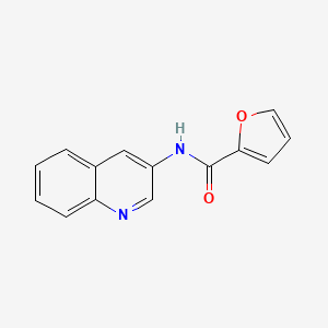 N-(quinolin-3-yl)furan-2-carboxamide