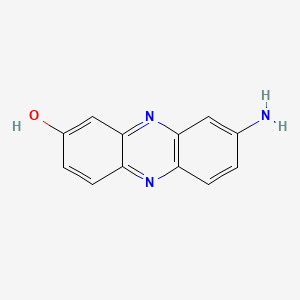 molecular formula C12H9N3O B1496541 8-Aminophenazin-2-ol CAS No. 6364-21-2