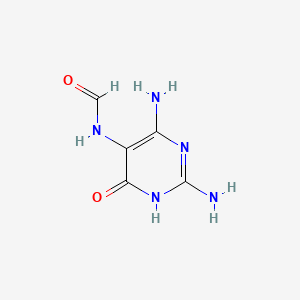B1496544 2,4-Diamino-5-(formylamino)-6-hydroxypyrimidine CAS No. 51093-31-3