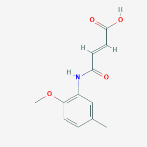 (2E)-4-(2-methoxy-5-methylanilino)-4-oxo-2-butenoic acid