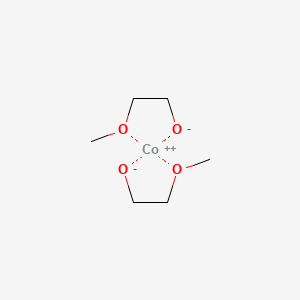 molecular formula C6H14CoO4 B1496583 Cobalt(2+);2-methoxyethanolate 