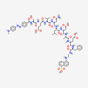 molecular formula C71H91N15O21S B1496589 Unk-Ser-Glu-Val-Asn-Leu-Asp-Ala-Glu-Phe-Unk 