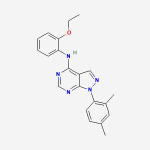 1-(2,4-dimethylphenyl)-N-(2-ethoxyphenyl)-1H-pyrazolo[3,4-d]pyrimidin-4-amine