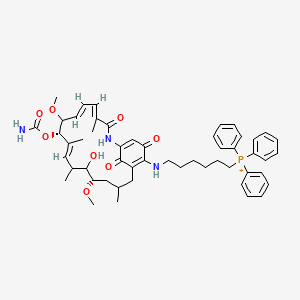molecular formula C52H65N3O8P+ B1496597 Gamitrinib CAS No. 1131626-46-4