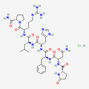 molecular formula C41H61ClN14O9 B1496598 Antho-rpamide II CAS No. 352280-38-7