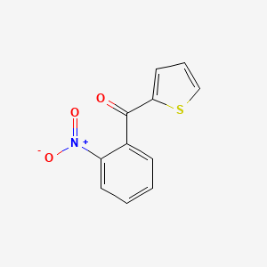 molecular formula C11H7NO3S B14966108 (2-Nitrophenyl)(thiophen-2-yl)methanone CAS No. 20409-63-6