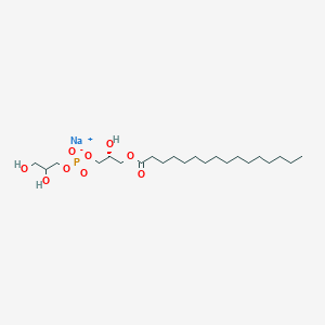 1-palMitoyl-2-hydroxy-sn-glycero-3-phospho-(1'-rac-glycerol) (sodiuM salt)