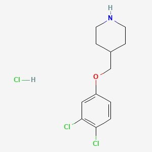 4-[(3,4-Dichlorophenoxy)methyl]piperidine HCl