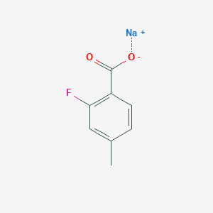Sodium 2-fluoro-4-methylbenzoate