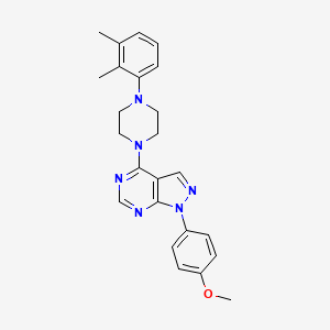 4-[4-(2,3-dimethylphenyl)piperazin-1-yl]-1-(4-methoxyphenyl)-1H-pyrazolo[3,4-d]pyrimidine