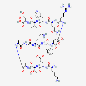 molecular formula C72H113N21O23 B1496669 Rsppa (1-14) CAS No. 70686-88-3