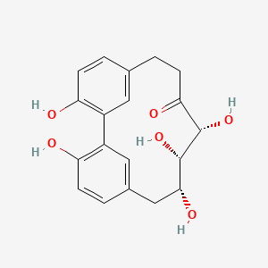 molecular formula C19H20O6 B1496671 Giffonin T CAS No. 473451-73-9