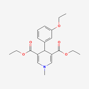 Diethyl 4-(3-ethoxyphenyl)-1-methyl-1,4-dihydropyridine-3,5-dicarboxylate