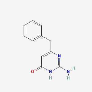 molecular formula C11H11N3O B1496713 2-amino-6-benzylpyrimidin-4(1H)-one CAS No. 717-88-4