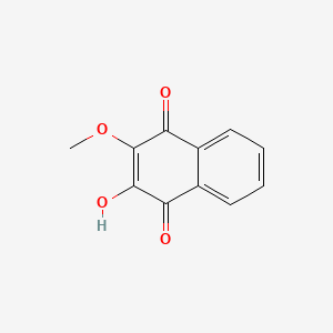 B1496719 1,4-Naphthalenedione, 2-hydroxy-3-methoxy- CAS No. 5257-83-0