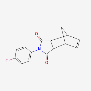 2-(4-fluorophenyl)-3a,4,7,7a-tetrahydro-1H-4,7-methanoisoindole-1,3(2H)-dione