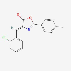 4-(2-Chlorobenzylidene)-2-(p-tolyl)oxazol-5(4H)-one