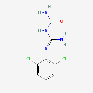 molecular formula C8H8Cl2N4O B1496729 Biclodil CAS No. 85125-49-1