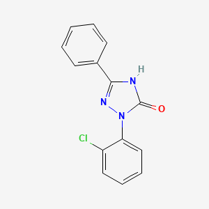 molecular formula C14H10ClN3O B1496733 2-(2-Chlorophenyl)-1,2-dihydro-5-phenyl-3H-1,2,4-triazol-3-one CAS No. 246848-58-8