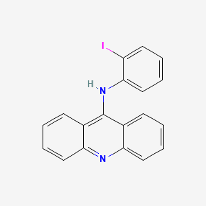 molecular formula C19H13IN2 B14967658 N-(2-iodophenyl)acridin-9-amine 