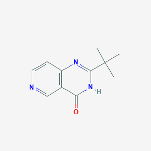 2-tert-Butyl-pyrido[4,3-d]pyrimidin-4(3H)-one