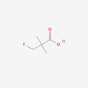 molecular formula C5H9FO2 B149681 3-氟-2,2-二甲基丙酸 CAS No. 64241-77-6