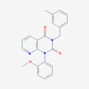 1-(2-methoxyphenyl)-3-(3-methylbenzyl)pyrido[2,3-d]pyrimidine-2,4(1H,3H)-dione