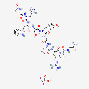 molecular formula C57H76F3N17O15 B1496870 (D-Leu7)-LHRH Trifluoroacetate CAS No. 53728-75-9