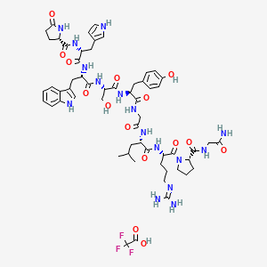 molecular formula C58H77F3N16O15 B1496882 (D-His2)-LHRH Trifluoroacetate CAS No. 53634-19-8