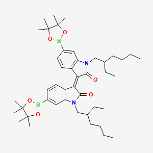 N,N'-Bis(2-ethylhexyl)-6,6'-bis(4,4,5,5-tetramethyl-1,3,2-dioxaborolan-2-yl)isoindigo