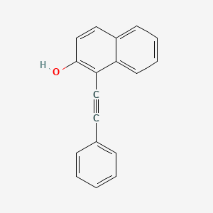 1-(2-Phenylethynyl)naphthalen-2-ol