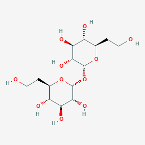 molecular formula C14H26O11 B149695 6-Deoxy-gluco-heptopyranosyl 6-deoxy-gluco-heptopyranoside CAS No. 129729-05-1