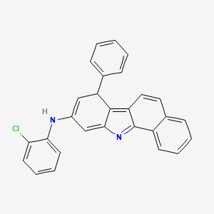 N-(2-Chlorophenyl)-7-phenyl-7H-benzocarbazole-9-amine
