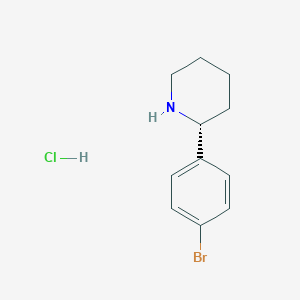 (R)-2-(4-Bromophenyl)piperidine hydrochloride