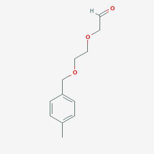 molecular formula C12H16O3 B1497008 2-(2-((4-Methylbenzyl)oxy)ethoxy)acetaldehyde 