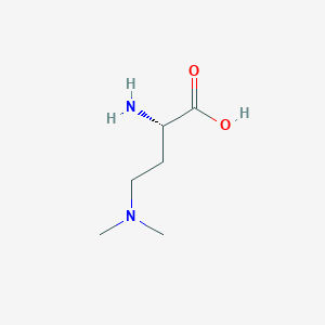 molecular formula C6H14N2O2 B1497020 (S)-2-Amino-4-(dimethylamino)butanoic acid 