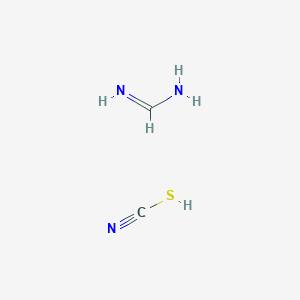 molecular formula C2H5N3S B1497028 Formamidine Thiocyanate CAS No. 1821033-48-0