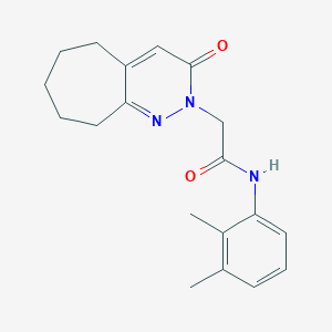 N-(2,3-dimethylphenyl)-2-(3-oxo-3,5,6,7,8,9-hexahydro-2H-cyclohepta[c]pyridazin-2-yl)acetamide