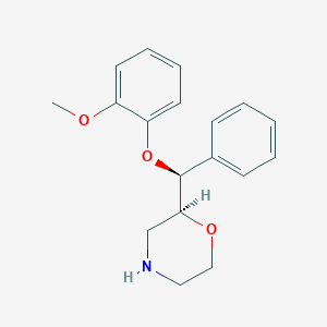 molecular formula C18H21NO3 B149704 (2S,3S)-Methylreboxetine CAS No. 105018-14-2